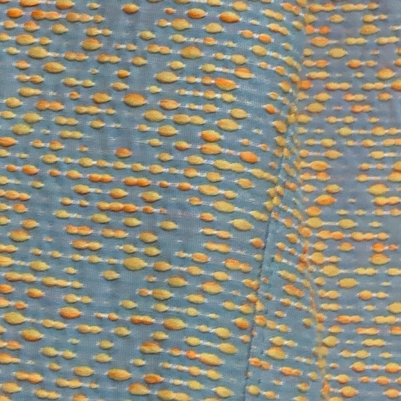 Akris Punto | Orange Zip Front Lined Pocket Fit & Flare Midi Sleeveless Dress 10 - Picture 11 of 17